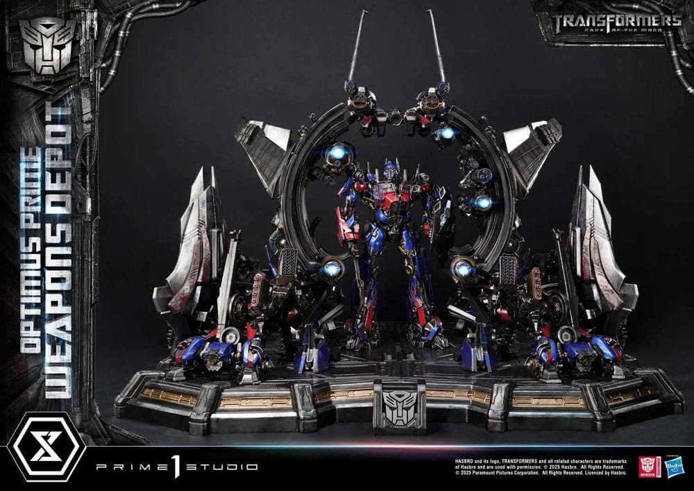 [PREORDINE] Transformers: Dark of the Moon - Statua Optimus Prime Weapons Depot 127 cm - Prime 1 Studio - Statue