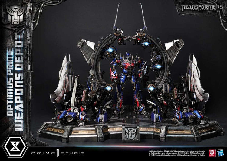 [PREORDINE] Transformers: Dark of the Moon - Statua Optimus Prime Weapons Depot 127 cm - Prime 1 Studio - Statue