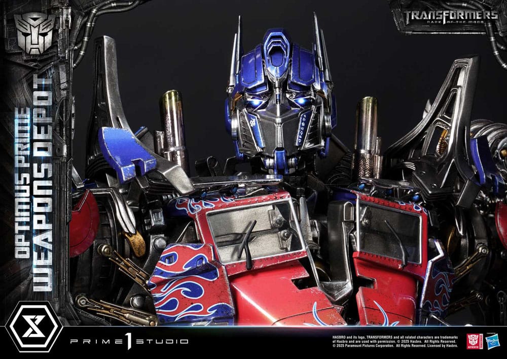 [PREORDINE] Transformers: Dark of the Moon - Statua Optimus Prime Weapons Depot 127 cm - Prime 1 Studio - Statue