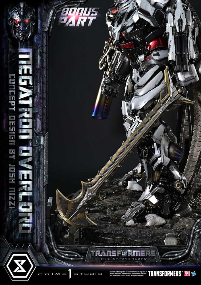 [PREORDINE] Statua Transformers Generations I Museum Masterline Megatron Overlord (Design by Josh Nizzi) Bonus Version 89 cm - Prime 1 Studio - Statue