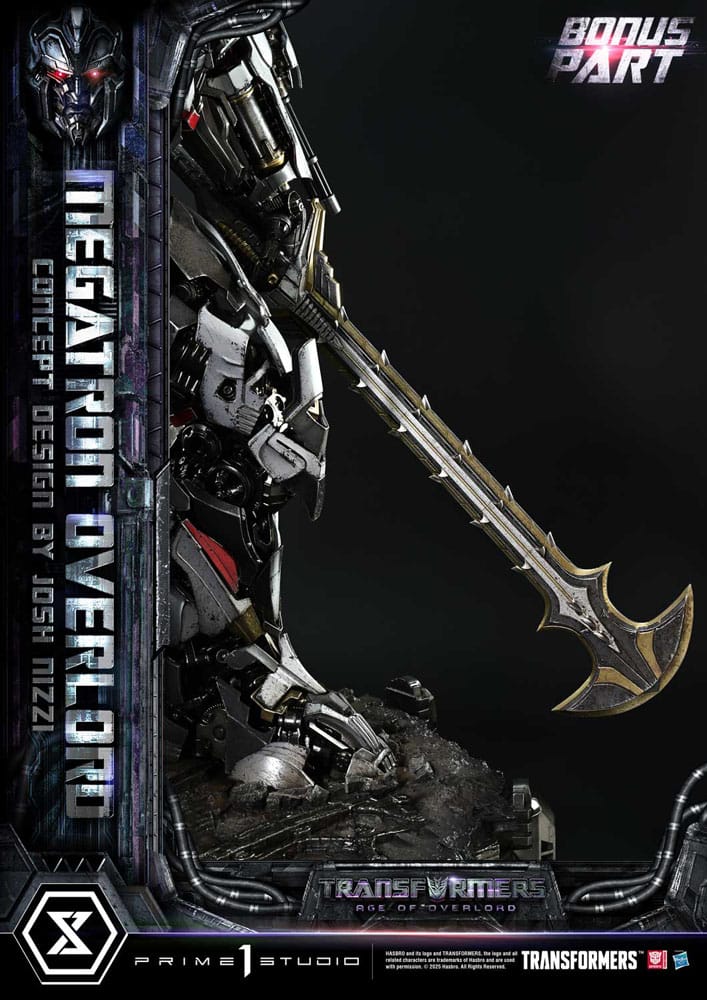 [PREORDINE] Statua Transformers Generations I Museum Masterline Megatron Overlord (Design by Josh Nizzi) Bonus Version 89 cm - Prime 1 Studio - Statue