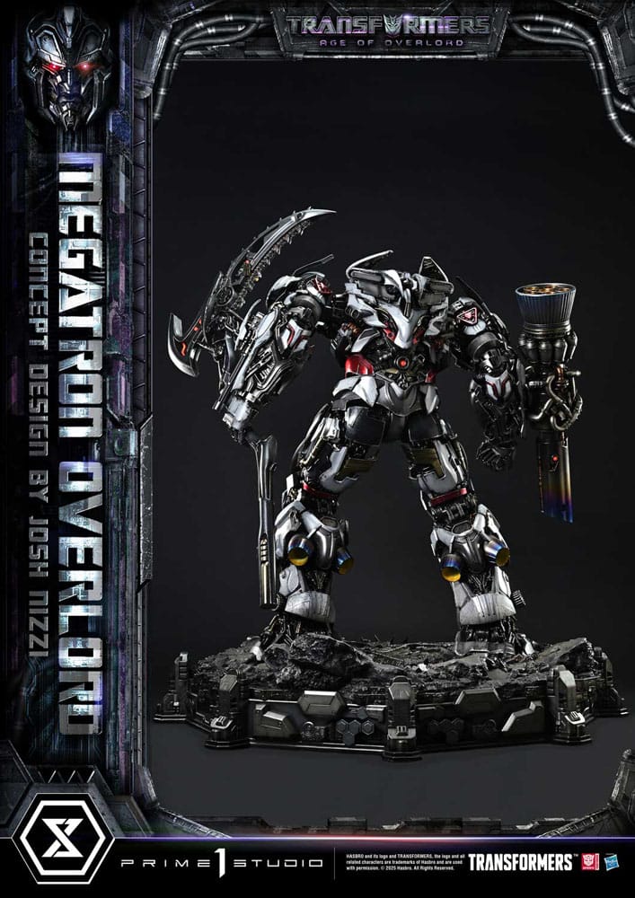 [PREORDINE] Statua Transformers Generations I Museum Masterline Megatron Overlord (Design by Josh Nizzi) Bonus Version 89 cm - Prime 1 Studio - Statue