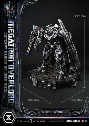 [PREORDINE] Statua Transformers Generations I Museum Masterline Megatron Overlord (Design by Josh Nizzi) Bonus Version 89 cm - Prime 1 Studio - Statue