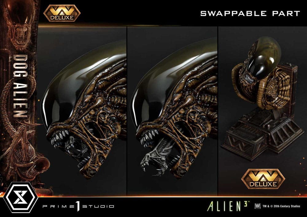 [PREORDINE] Statua Alien 3 Dog Alien XL Deluxe Bonus Version 114 cm - Prime 1 Studio - Statue
