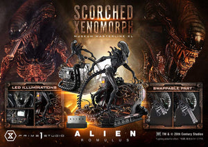 [PREORDINE] Alien: Romulus - Statua Museum Masterline XL 1/3 Xenomorph Bruciato 98 cm - Prime 1 Studio - Statue