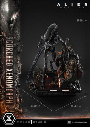 [PREORDINE] Alien: Romulus - Statua Museum Masterline XL 1/3 Xenomorph Bruciato 98 cm - Prime 1 Studio - Statue