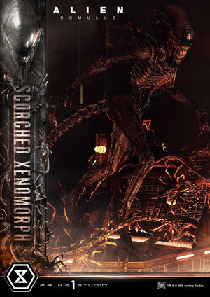[PREORDINE] Alien: Romulus - Statua Museum Masterline XL 1/3 Xenomorph Bruciato 98 cm - Prime 1 Studio - Statue