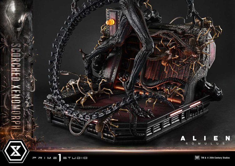 [PREORDINE] Alien: Romulus - Statua Museum Masterline XL 1/3 Xenomorph Bruciato 98 cm - Prime 1 Studio - Statue