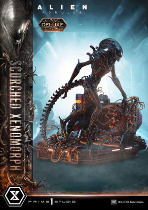[PREORDINE] Alien: Romulus - Statua Museum Masterline XL 1/3 Xenomorph Scorched Deluxe 98 cm - Prime 1 Studio - Statue