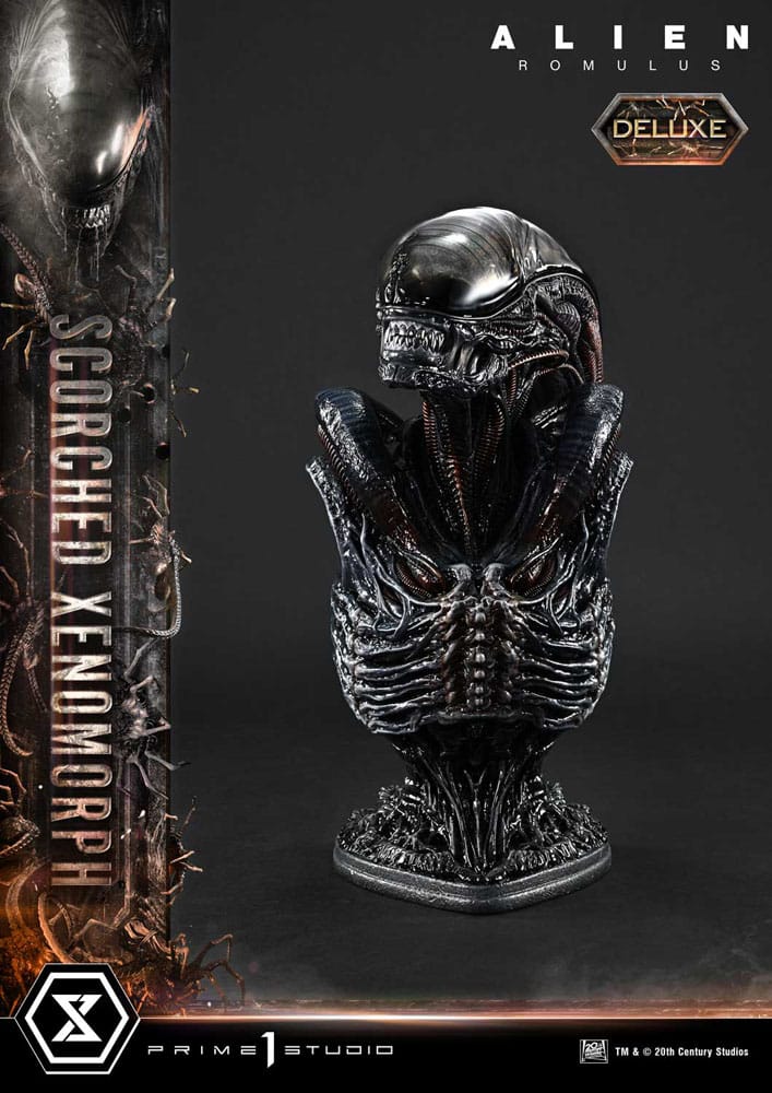 [PREORDINE] Alien: Romulus - Statua Museum Masterline XL 1/3 Xenomorph Scorched Deluxe 98 cm - Prime 1 Studio - Statue