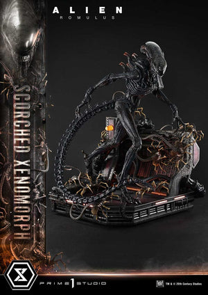 [PREORDINE] Alien: Romulus - Statua Museum Masterline XL 1/3 Xenomorph Scorched Deluxe 98 cm - Prime 1 Studio - Statue