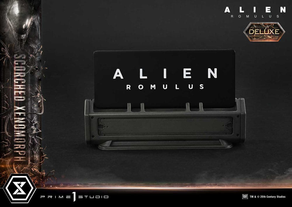 [PREORDINE] Alien: Romulus - Statua Museum Masterline XL 1/3 Xenomorph Scorched Deluxe 98 cm - Prime 1 Studio - Statue