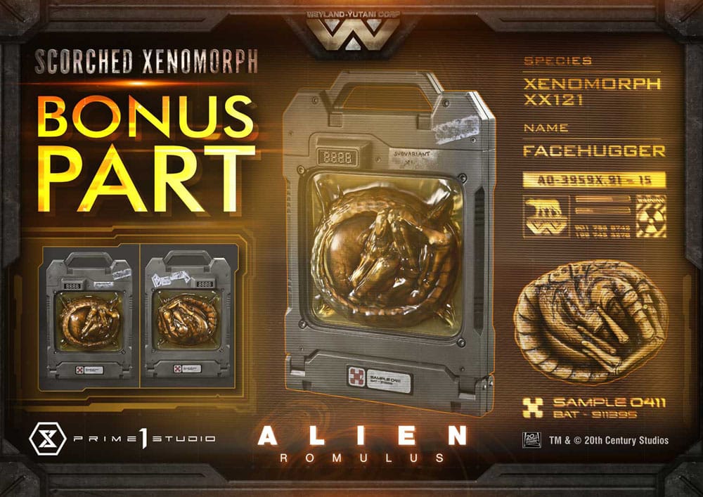 [PREORDINE] Alien: Romulus - Scorched Xenomorph Deluxe Bonus Version Statue 1/3 98 cm - Prime 1 Studio - Statue