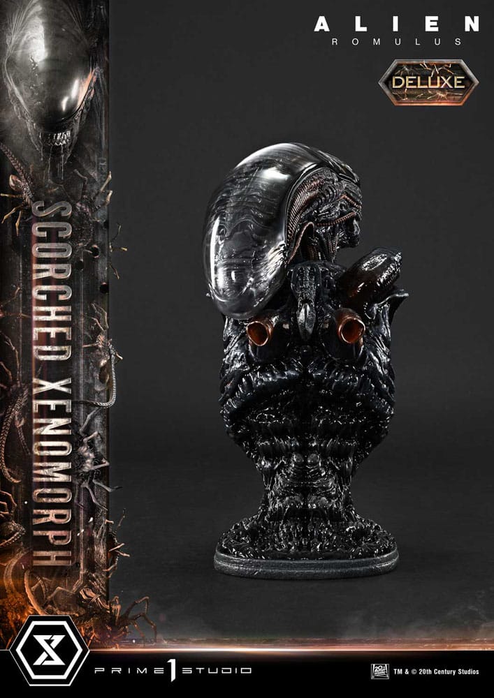 [PREORDINE] Alien: Romulus - Scorched Xenomorph Deluxe Bonus Version Statue 1/3 98 cm - Prime 1 Studio - Statue