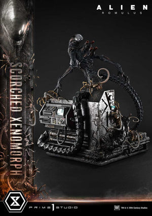 [PREORDINE] Alien: Romulus - Scorched Xenomorph Deluxe Bonus Version Statue 1/3 98 cm - Prime 1 Studio - Statue