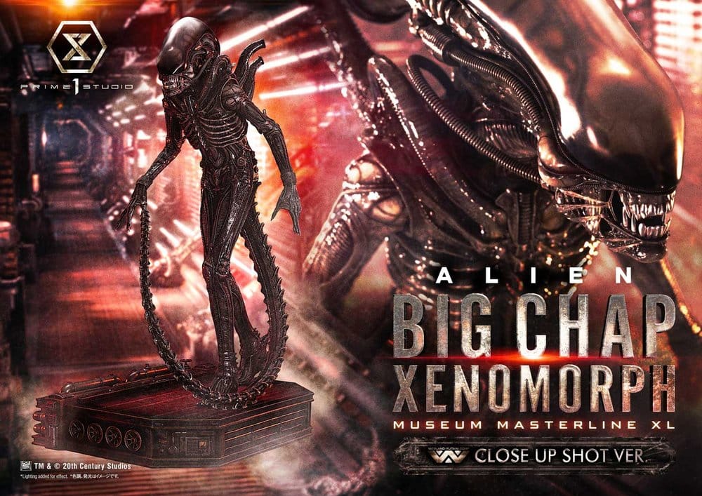 [PREORDINE] Alien: Statua Big Chap Xenomorph Close Up Shot Ver. 1/3 - 100 cm - Prime 1 Studio - Statue