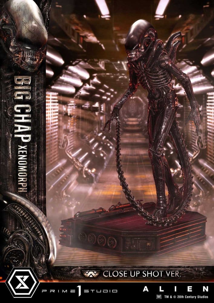 [PREORDINE] Alien: Statua Big Chap Xenomorph Close Up Shot Ver. 1/3 - 100 cm - Prime 1 Studio - Statue