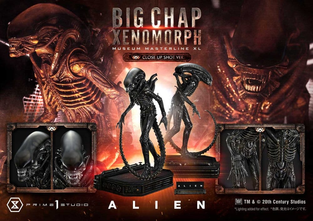 [PREORDINE] Alien: Statua Big Chap Xenomorph Close Up Shot Ver. 1/3 - 100 cm - Prime 1 Studio - Statue