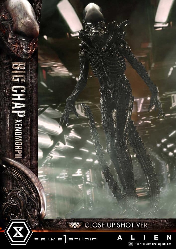 [PREORDINE] Alien: Statua Big Chap Xenomorph Close Up Shot Ver. 1/3 - 100 cm - Prime 1 Studio - Statue