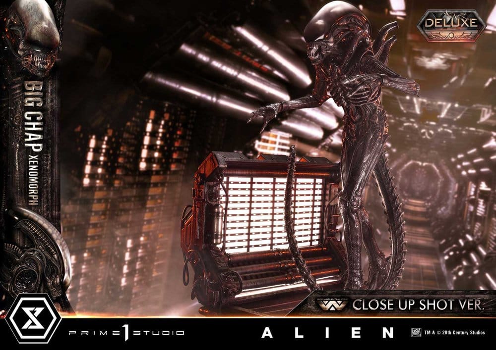 [PREORDINE] Alien: Statua Big Chap Xenomorph Close Up Ver. Deluxe 1/3 - 100 cm - Prime 1 Studio - Statue