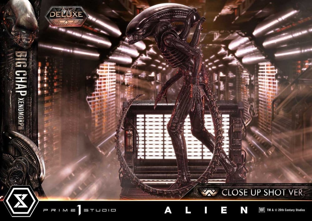 [PREORDINE] Alien: Statua Big Chap Xenomorph Close Up Ver. Deluxe 1/3 - 100 cm - Prime 1 Studio - Statue