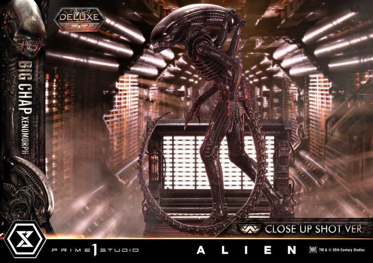[PREORDINE] Alien: Statua Big Chap Xenomorph Close Up Ver. Deluxe 1/3 - 100 cm - Prime 1 Studio - Statue