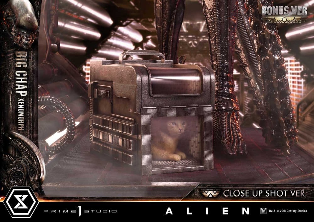 [PREORDINE] Alien: Statua Big Chap Xenomorph Close Up Shot Ver. DX Bonus 1/3 - 100 cm - Prime 1 Studio - Statue
