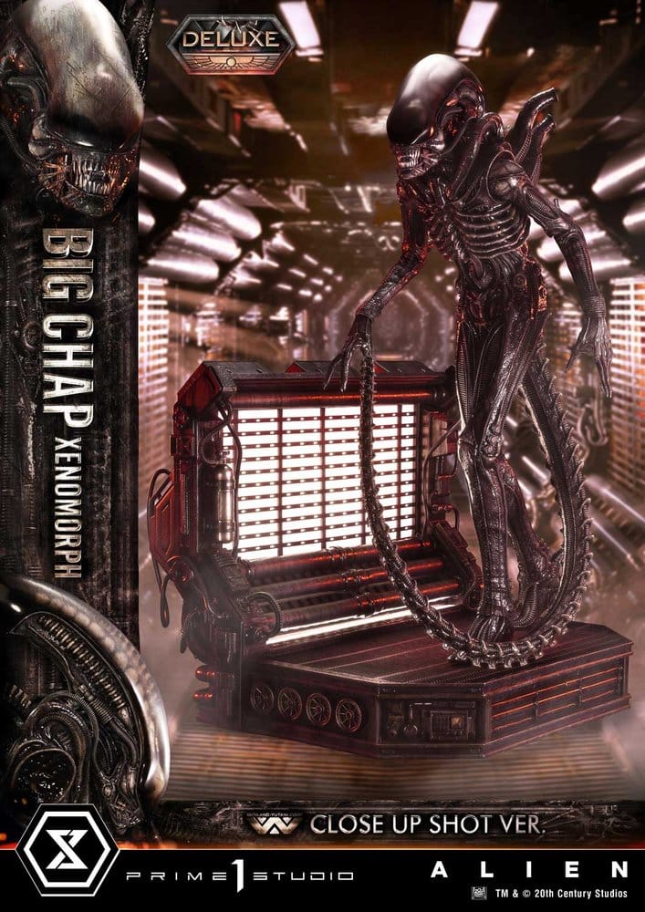 [PREORDINE] Alien: Statua Big Chap Xenomorph Close Up Shot Ver. DX Bonus 1/3 - 100 cm - Prime 1 Studio - Statue