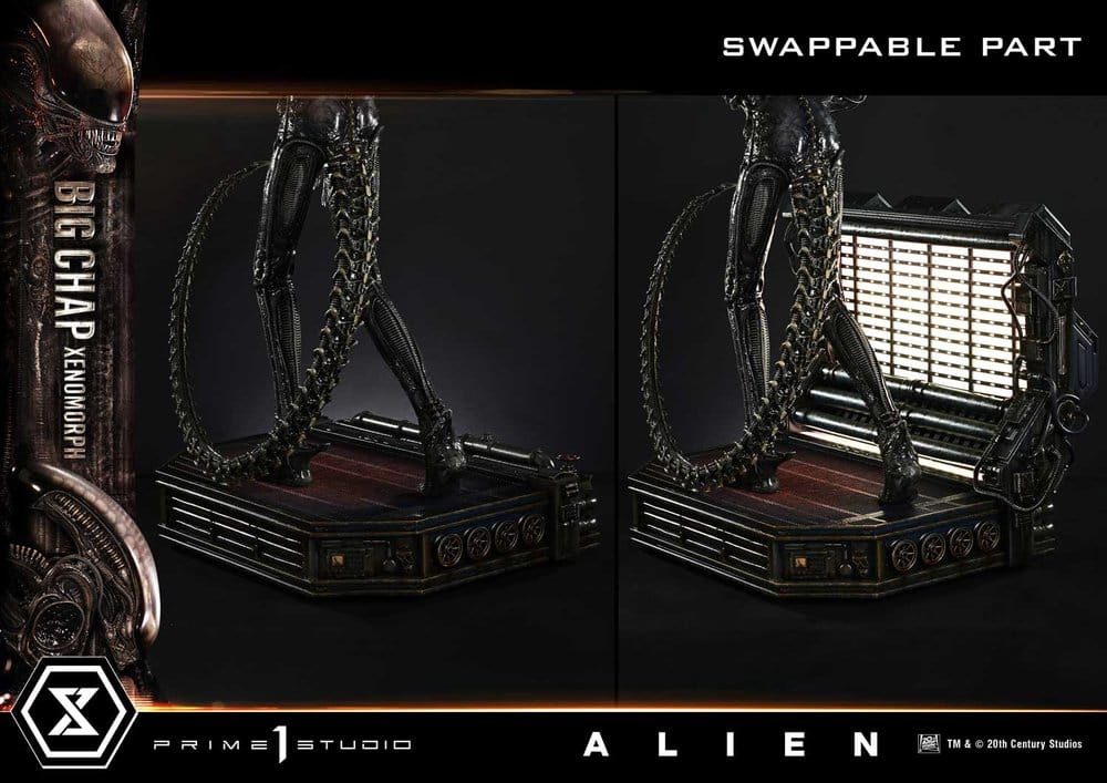 [PREORDINE] Statua Alien Museum Masterline XL 1/3 Big Chap Xenomorph Regular Ver. Bonus 100 cm - Prime 1 Studio - Statue