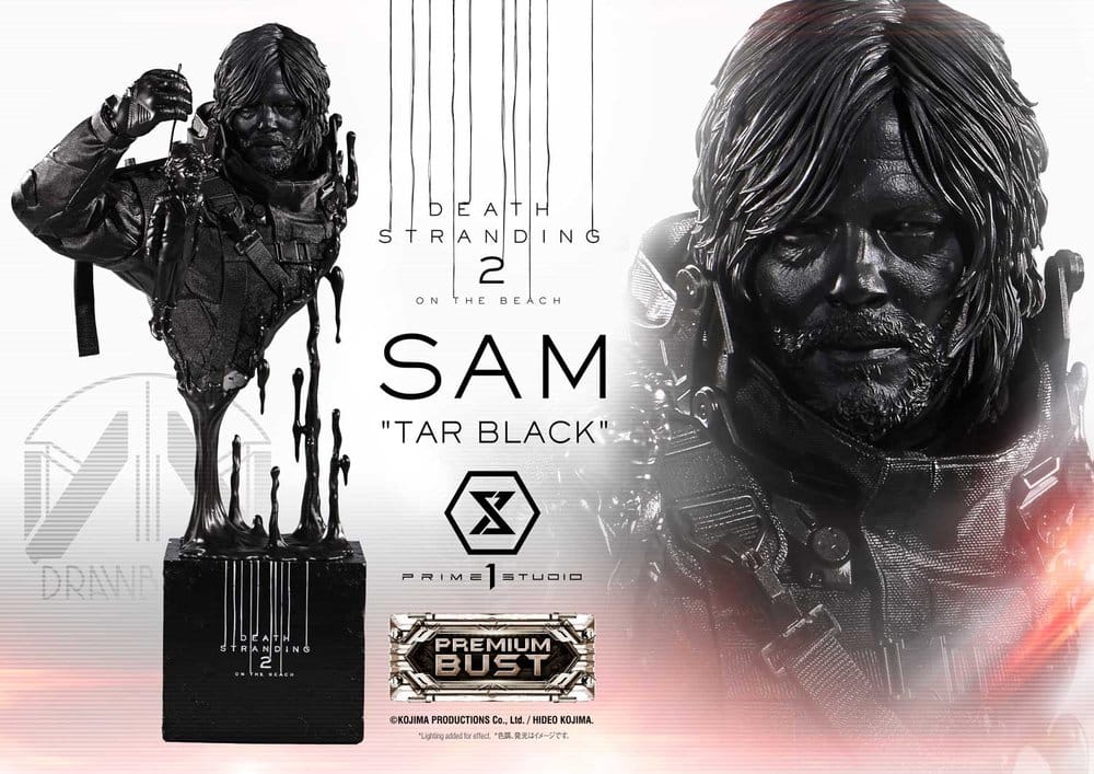 [PREORDINE] Death Stranding 2: On the Beach - Busto Premium 1/3 Sam Porter Bridges 44 cm - Prime 1 Studio - Busti