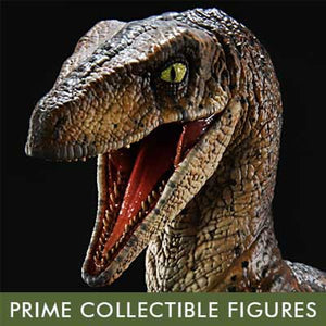 Statua Velociraptor Jump 1/10 Jurassic Park Prime 1 Studio - Prime 1 Studio - Statue