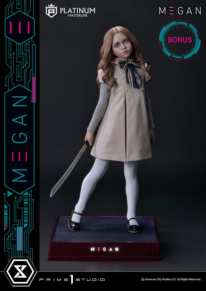 [PREORDINE] Statua M3GAN Platinum Masterline 1/3 Bonus Version 50 cm - Prime 1 Studio - Statue