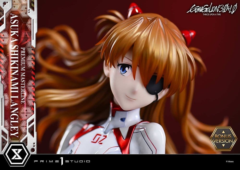 [PREORDINE] Evangelion: 3.0 + 1.0 Asuka Langley - Statua Premium Masterline 1/4 Bonus Ver. 46 cm - Prime 1 Studio - Statue
