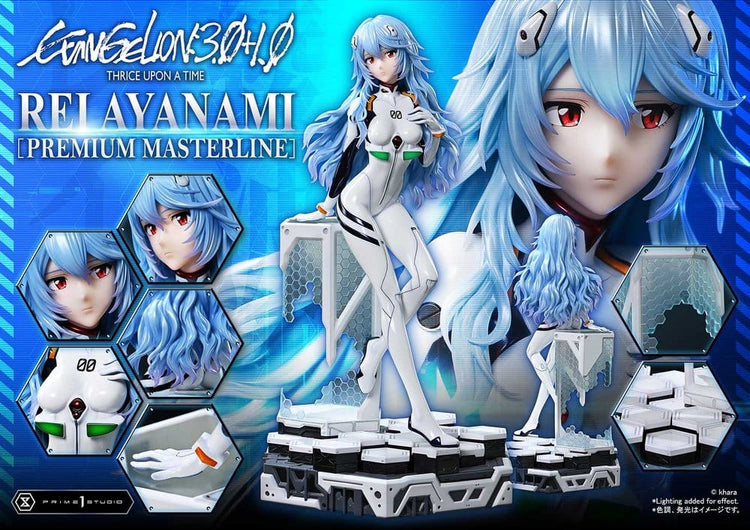 [PREORDINE] Statua Evangelion: 3.0 + 1.0 Rei Ayanami Premium Masterline 1/4 - 46 cm - Prime 1 Studio - Statue