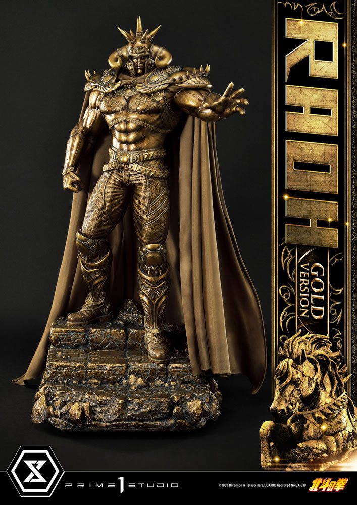 [PREORDINE] Statua Fist of the North Star 1/4 Raoh Gold Version 78 cm - Prime 1 Studio - Statue
