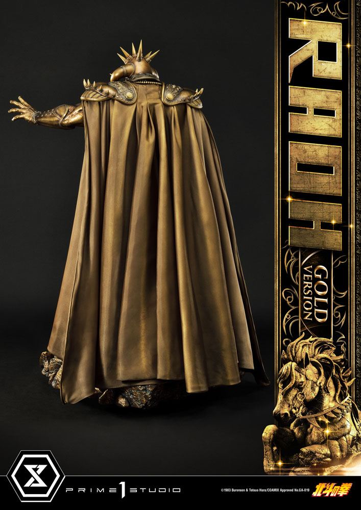 [PREORDINE] Statua Fist of the North Star 1/4 Raoh Gold Version 78 cm - Prime 1 Studio - Statue