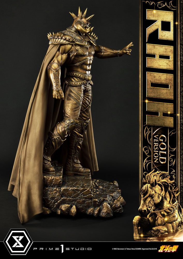 [PREORDINE] Statua Fist of the North Star 1/4 Raoh Gold Version 78 cm - Prime 1 Studio - Statue