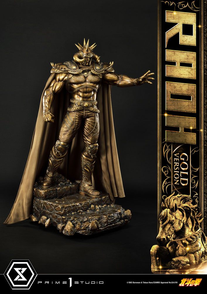 [PREORDINE] Statua Fist of the North Star 1/4 Raoh Gold Version 78 cm - Prime 1 Studio - Statue