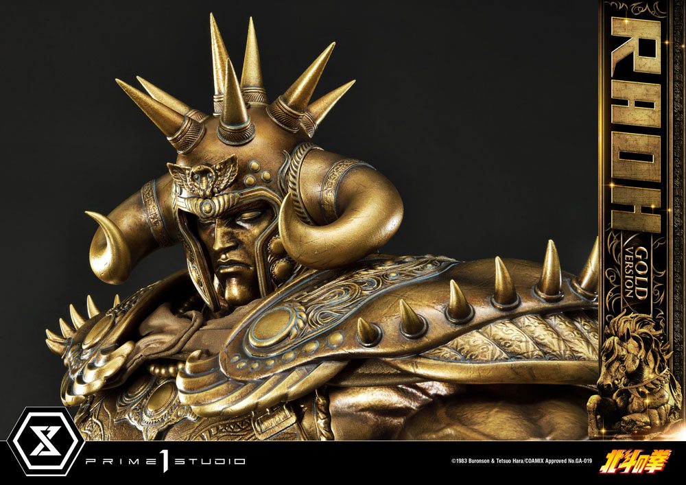 [PREORDINE] Statua Fist of the North Star 1/4 Raoh Gold Version 78 cm - Prime 1 Studio - Statue