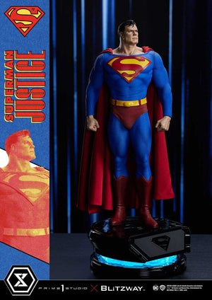 [PREORDINE] Statua DC Comics Premium Masterline 1/4 Superman Justice Comics 57 cm - Prime 1 Studio - Statue