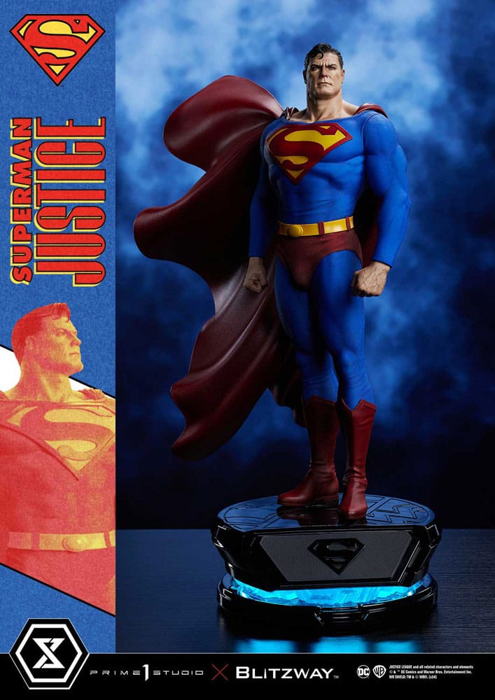 [PREORDINE] Statua DC Comics Premium Masterline 1/4 Superman Justice Comics 57 cm - Prime 1 Studio - Statue