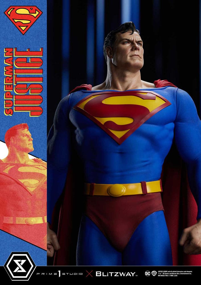 [PREORDINE] Statua DC Comics Premium Masterline 1/4 Superman Justice Comics 57 cm - Prime 1 Studio - Statue
