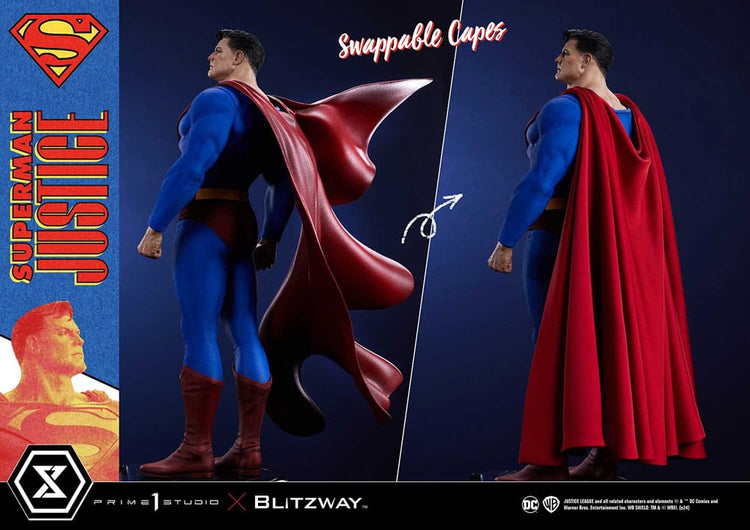 [PREORDINE] Statua DC Comics Premium Masterline 1/4 Superman Justice Comics 57 cm - Prime 1 Studio - Statue