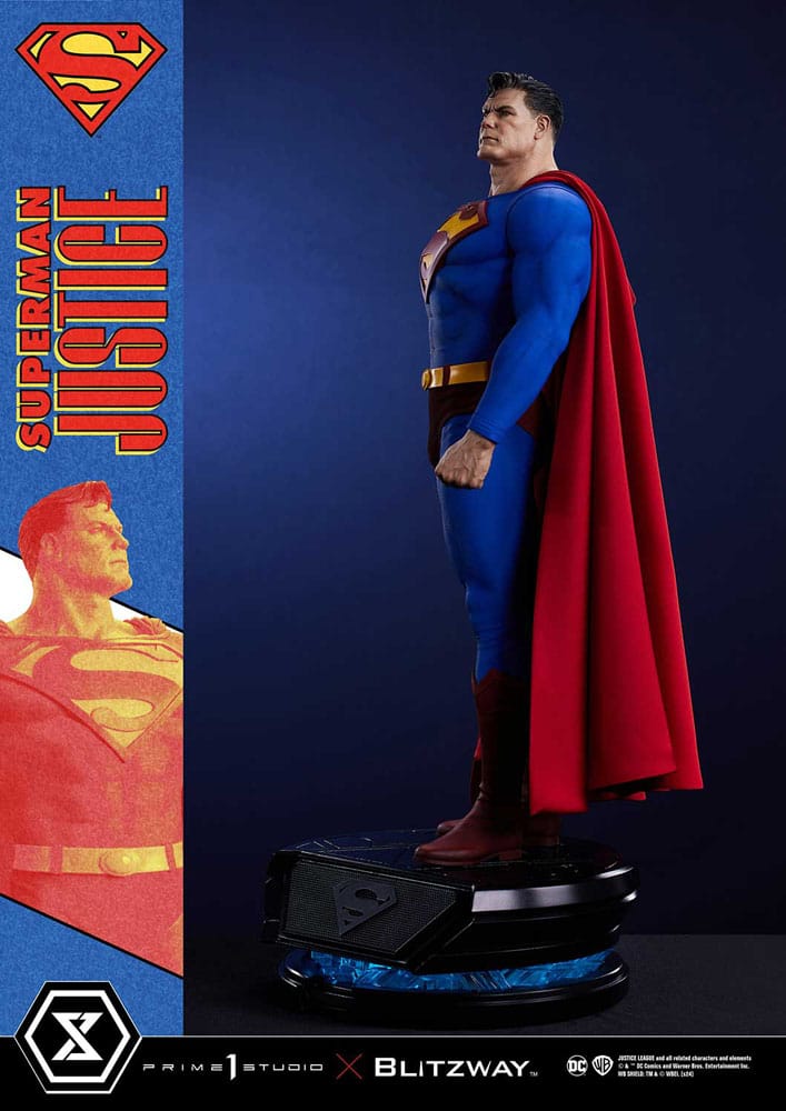 [PREORDINE] Statua DC Comics Premium Masterline 1/4 Superman Justice Comics 57 cm - Prime 1 Studio - Statue