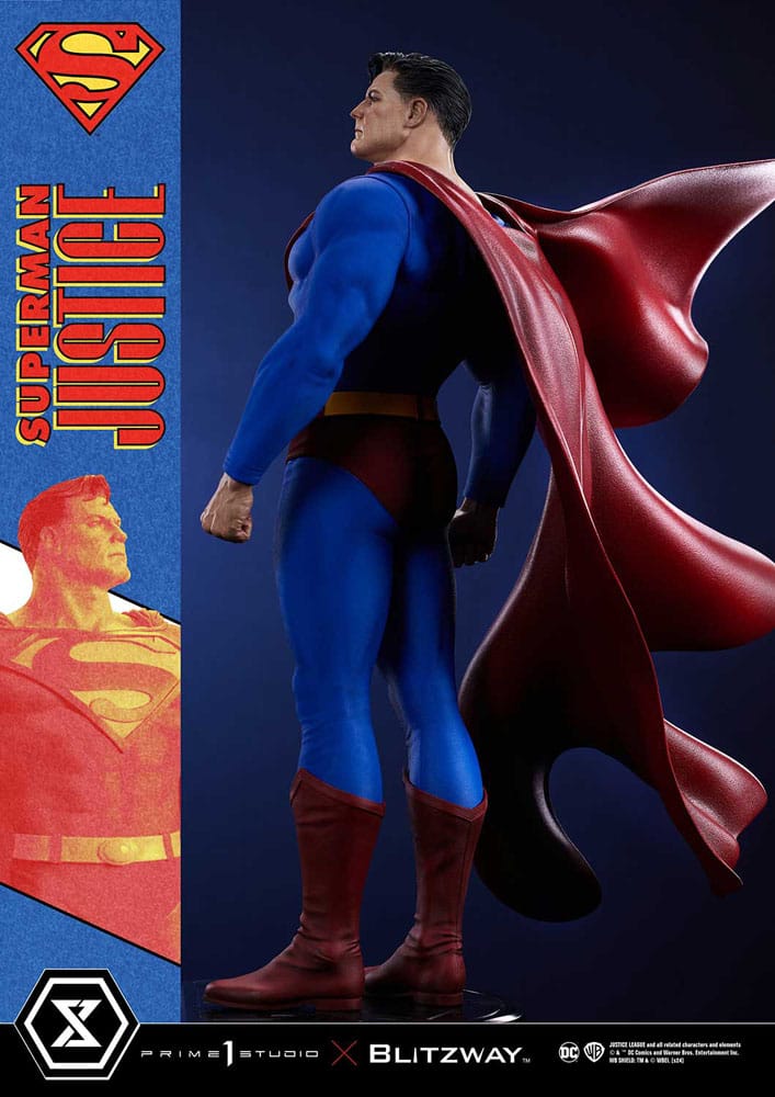[PREORDINE] Statua DC Comics Premium Masterline 1/4 Superman Justice Comics 57 cm - Prime 1 Studio - Statue