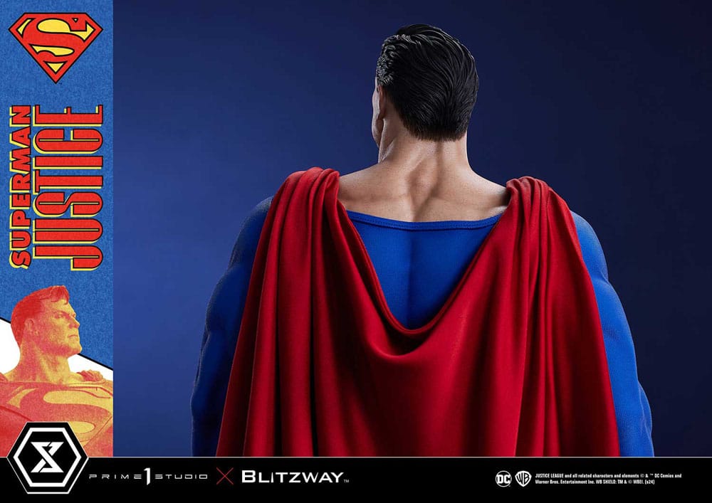 [PREORDINE] Statua DC Comics Premium Masterline 1/4 Superman Justice Comics 57 cm - Prime 1 Studio - Statue