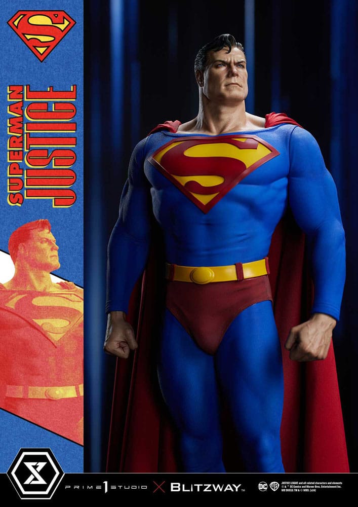 [PREORDINE] Statua DC Comics Premium Masterline 1/4 Superman Justice Comics 57 cm - Prime 1 Studio - Statue