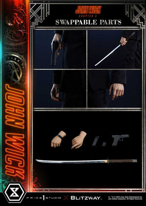 [PREORDINE] John Wick Chapter 4 Statue Ultimate Premium Masterline 1/4 Deluxe 54 cm - Prime 1 Studio - Statue