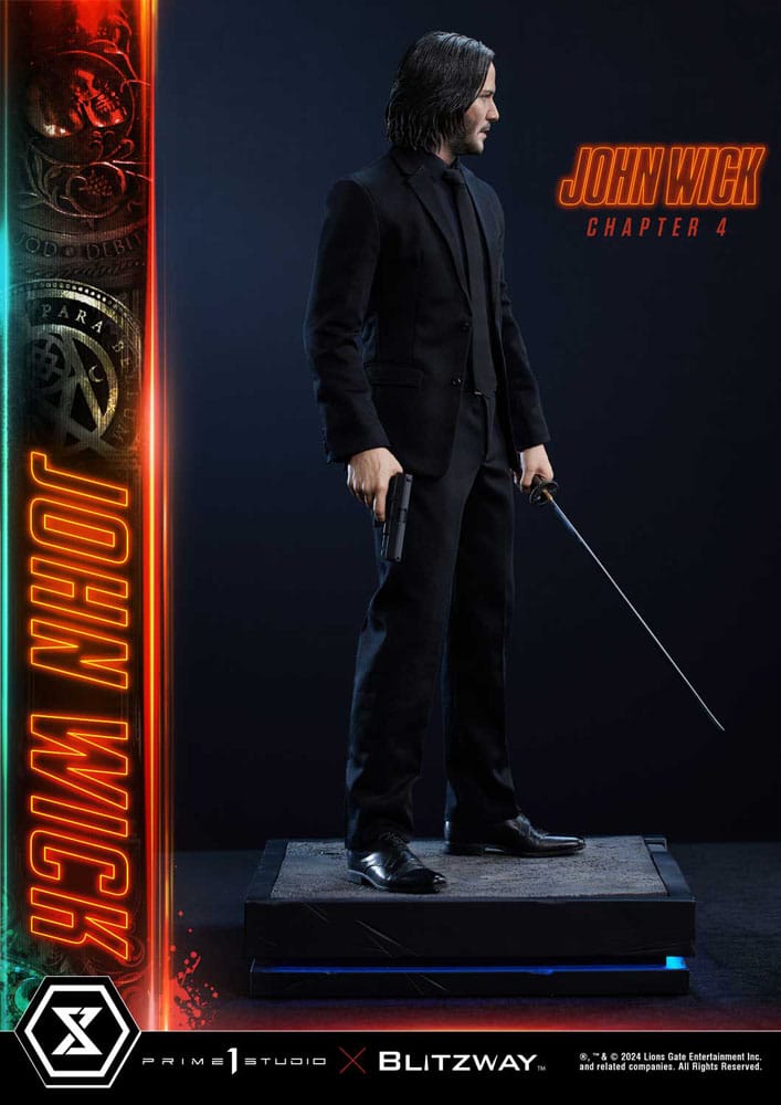 [PREORDINE] John Wick Chapter 4 Statue Ultimate Premium Masterline 1/4 Deluxe 54 cm - Prime 1 Studio - Statue