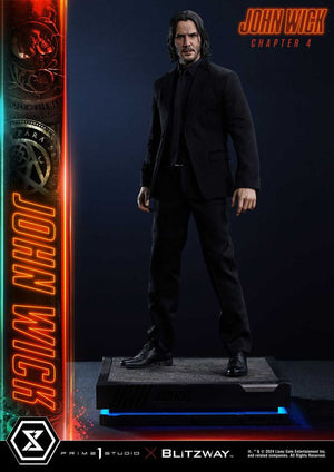[PREORDINE] Statua John Wick Chapter 4 Deluxe Bonus Version 1/4 Prime 1 Studio 54 cm - Prime 1 Studio - Statue
